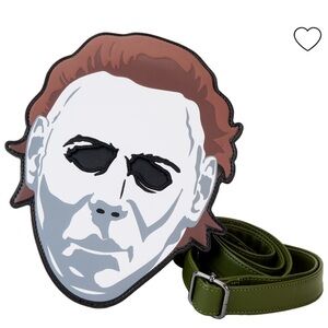 Loungefly Halloween Michael Myers Mask Glow Crossbody Bag